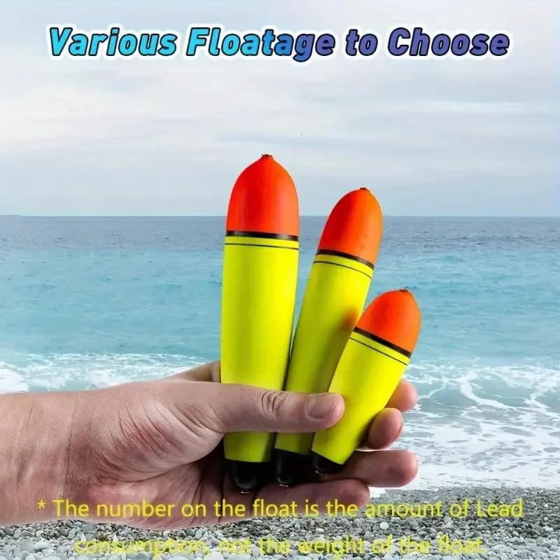 4 flotteurs pêche mousse EVA 10g-120g - grande flottabilité élastique pêche roche bouée