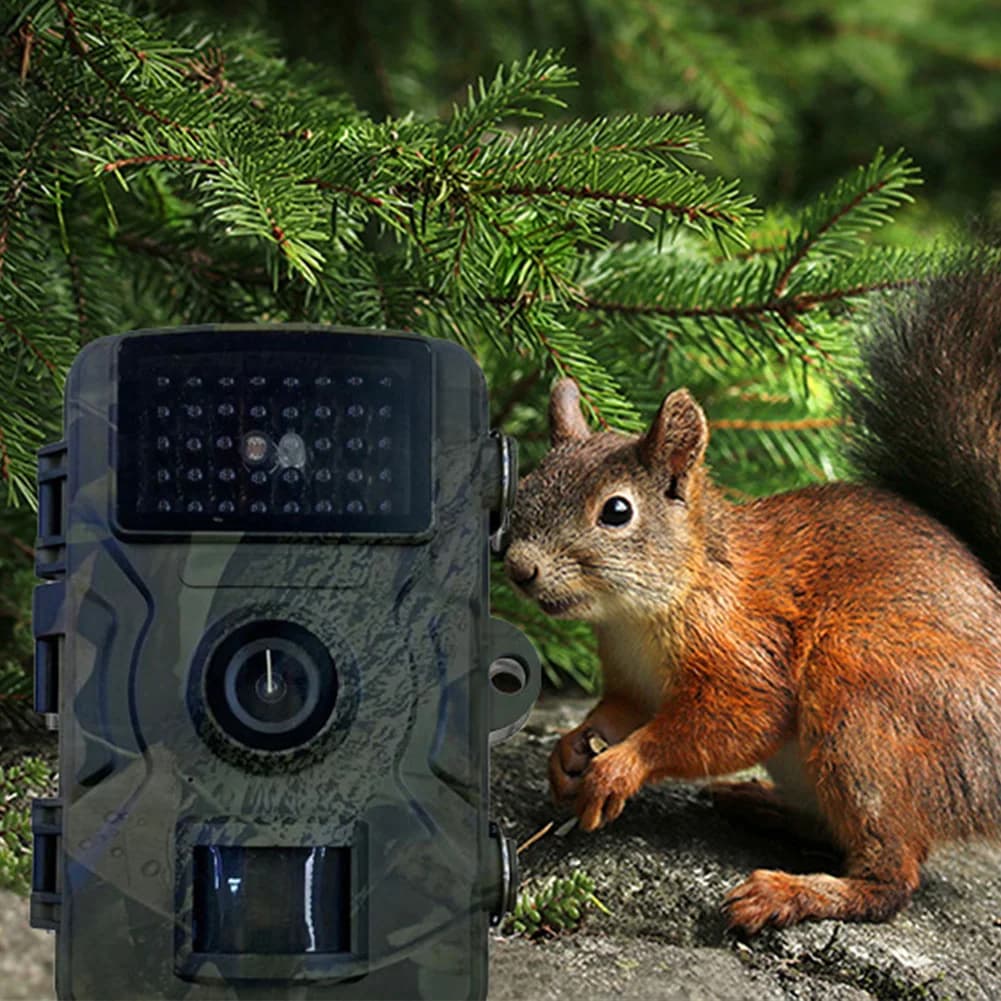 Caméra de chasse détection mouvement vision nocturne infrarouge sécurité observation animaux faune