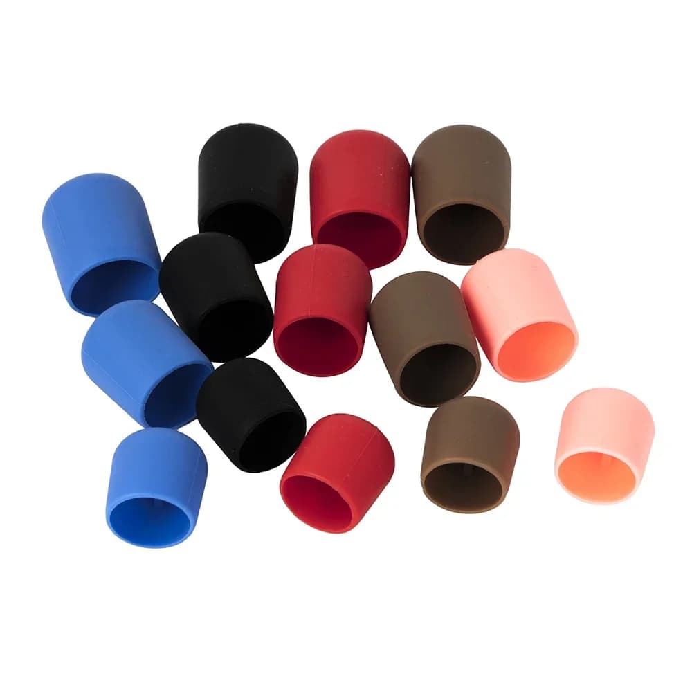 Protège-poignée canne pêche 2 pièces gel de silice, protection bas de canne accessoires pêche