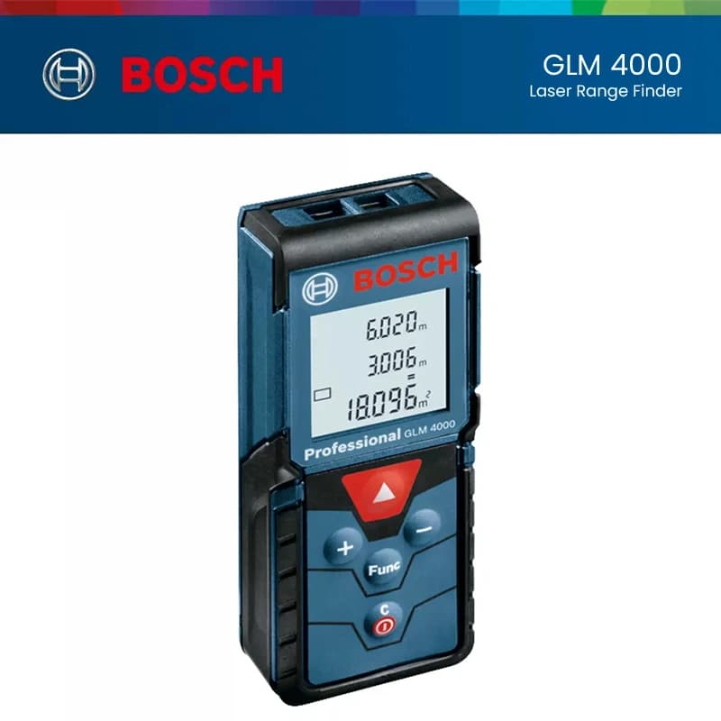 Télémètre laser original BOSCH GLM série - Mesures précises 30m à 50m pour professionnels du bâtiment