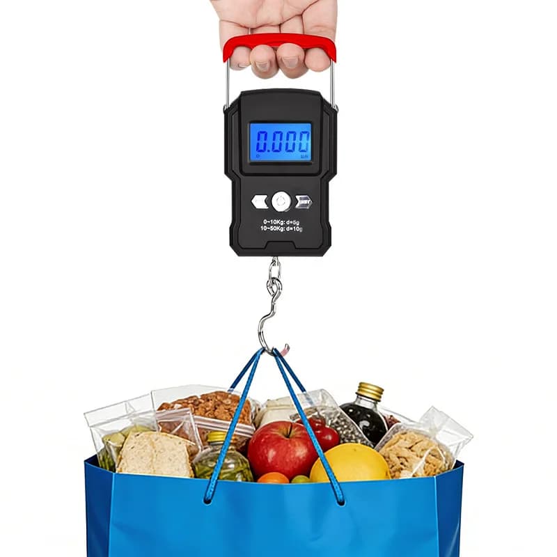 Balance électronique WEIHE 50 kg pour pêche au leurre - Outil portable et précis