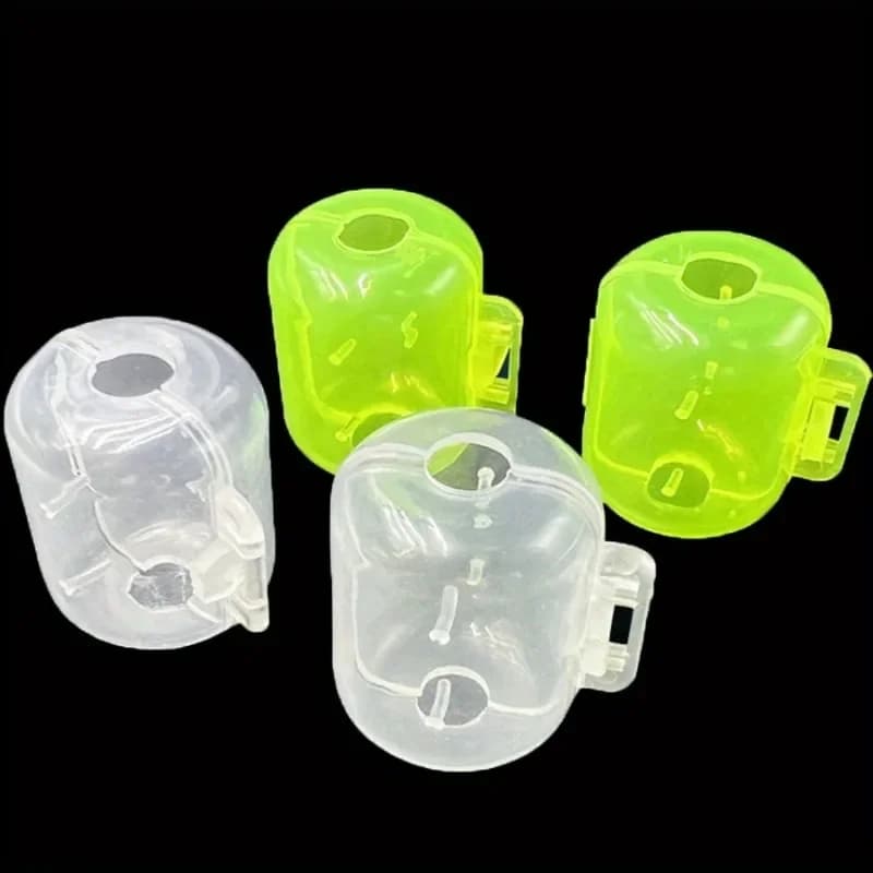 50 protections pour hameçons calamars - Coques pour hameçons crevettes - Accessoires pêche maritime
