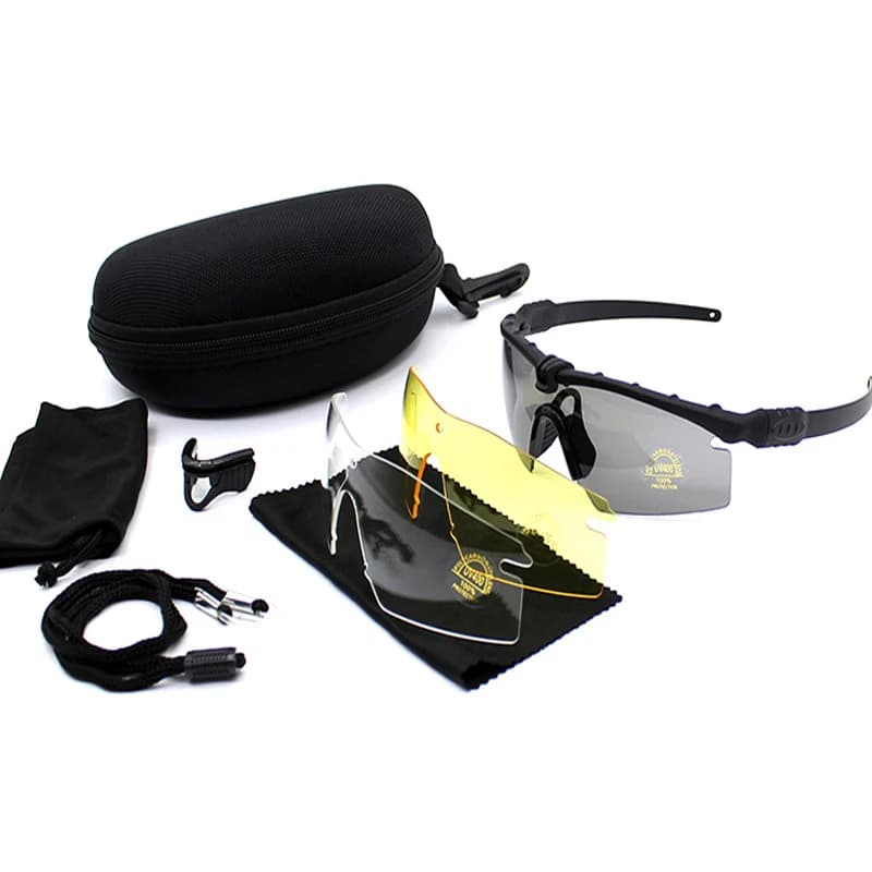 Lunettes de pêche tactiques polarisées ballistiques 3.0 pour pêche professionnelle et compétition