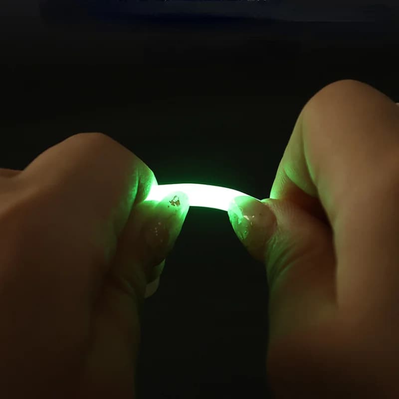 50/100 bâtons lumineux fluo 4.5mm pour flotteurs de pêche - accessoires pêche nocturne