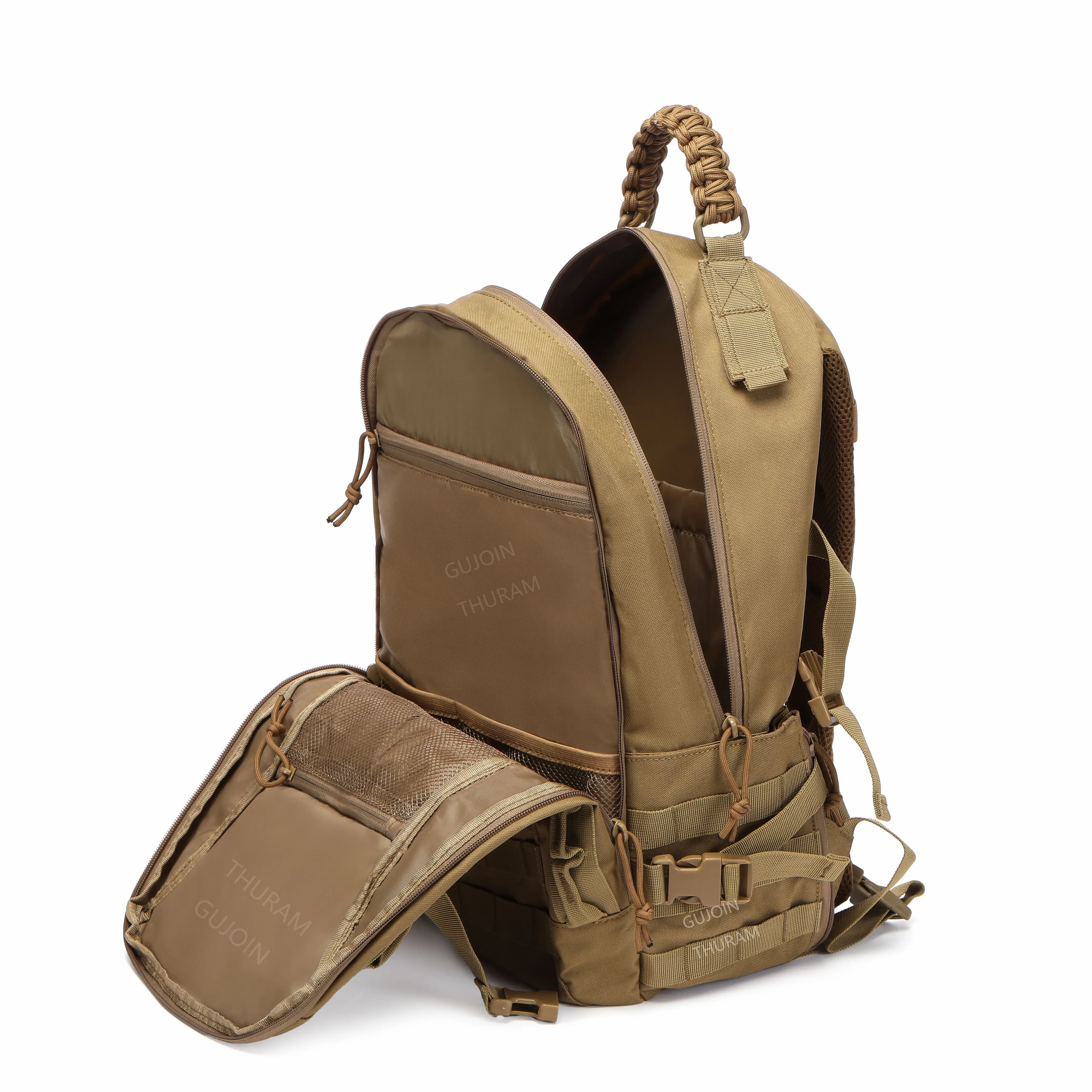 Sac à dos tactique 38L étanche avec système MOLLE - Rucksack camping randonnée survie bug out bag