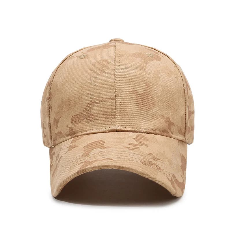 Casquette baseball camouflage unisexe pêche - Protection solaire réglable loisirs sport snapback femme homme