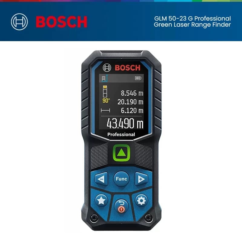 Télémètre laser original BOSCH GLM série - Mesures précises 30m à 50m pour professionnels du bâtiment