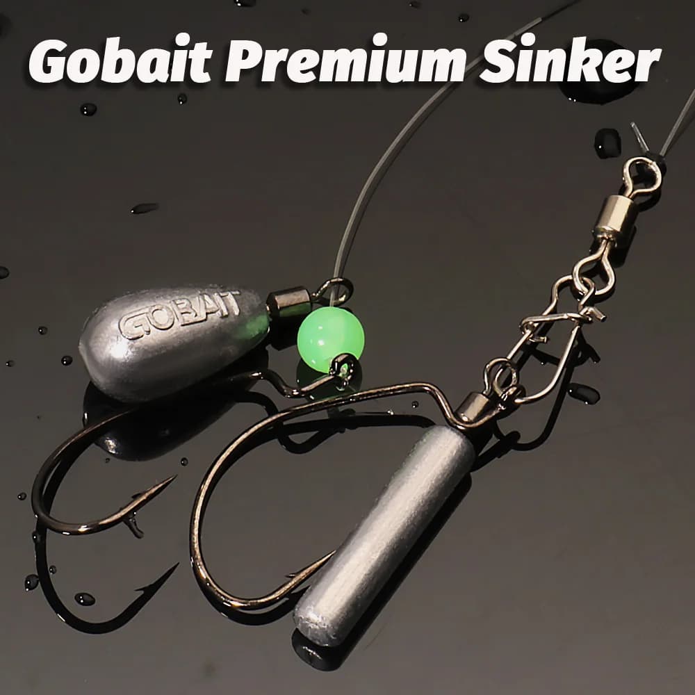 Plombs de pêche effilés 3.5g à 10g, 10 pièces avec émerillon pour lancer et jigging