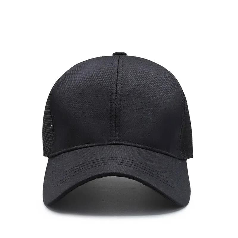 Casquette baseball pêche respirante mesh - Version coréenne légère pour sports nautiques et pêche