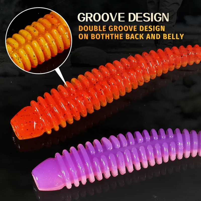 Leurre Supercontinent Impact Ring Shad 63-97mm - Leurre souple swimbait pêche jigging plastique appât artificiel shad