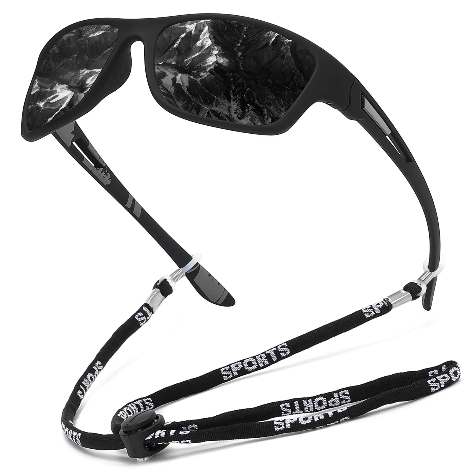 Lunettes de pêche polarisées homme et femme UV400 pour conduite et randonnée
