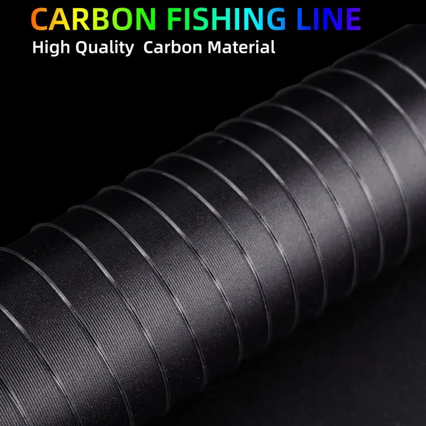Aorace fluorocarbone 100-300m - Ligne de pêche japonaise monofilament coulante pour pêche en mer 1-15kg