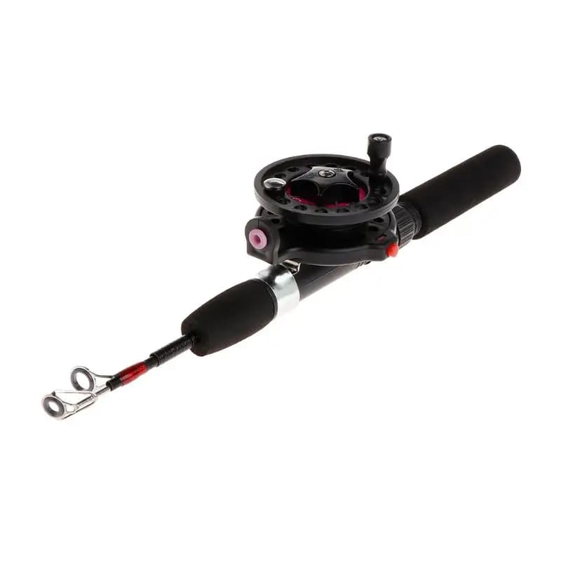 Set canne et moulinet YD61 mini portable hiver - Pêche sur glace outdoor compacte