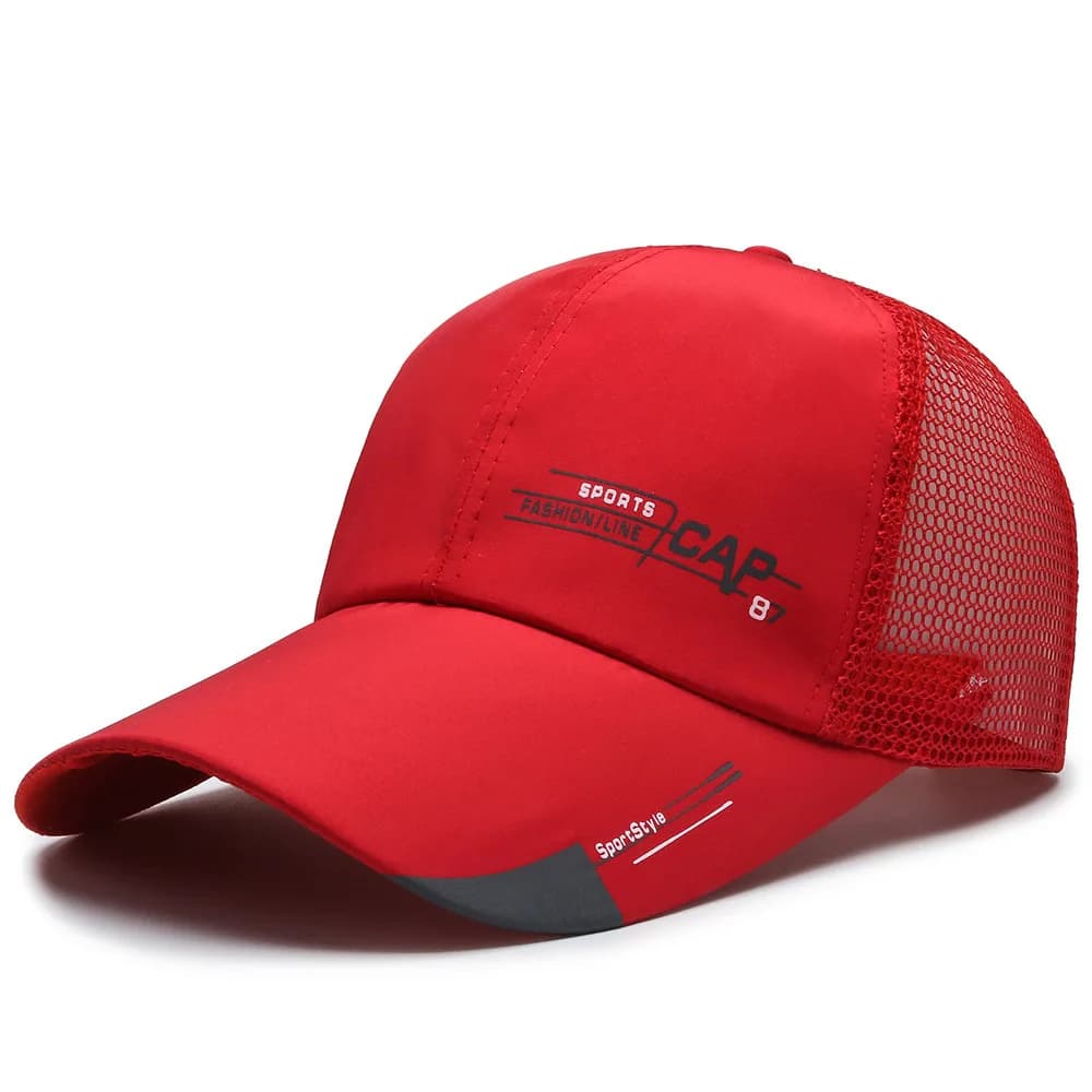 Chapeau de pêcheur été homme séchage rapide coréen respirant maille casual pour pêche