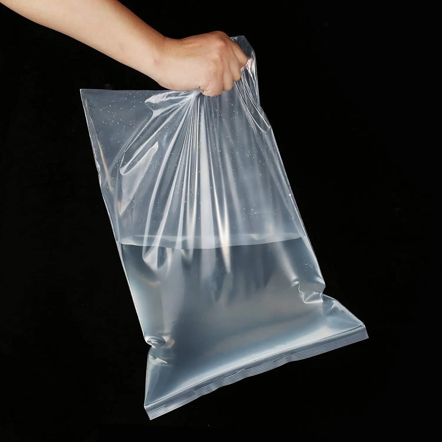 Sacs de rangement zippés transparents pour bijoux et aliments - Poches refermables étanches en gros