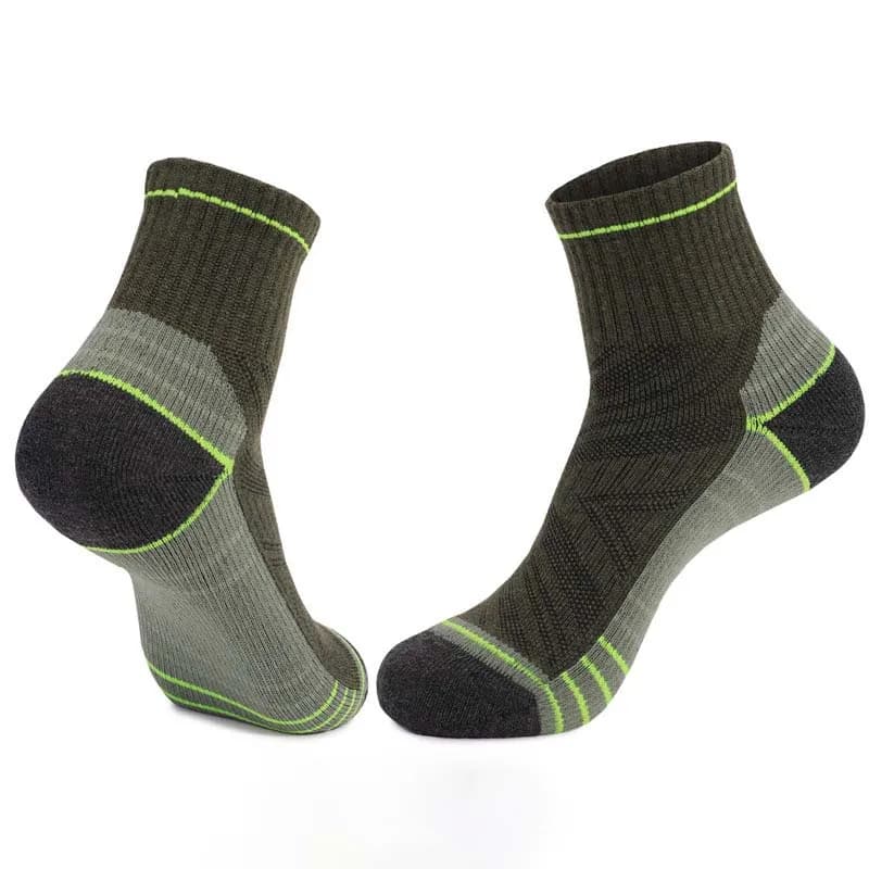 Chaussettes randonnée laine mérino homme femme printemps automne pêche running sans couture