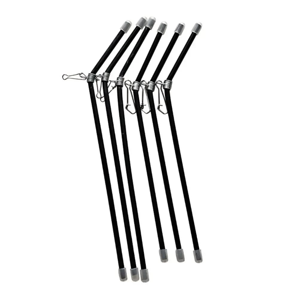 5 connecteurs anti-emmêlement pour feeder - Supports pipe balance pêche 22cm noir équipement montage