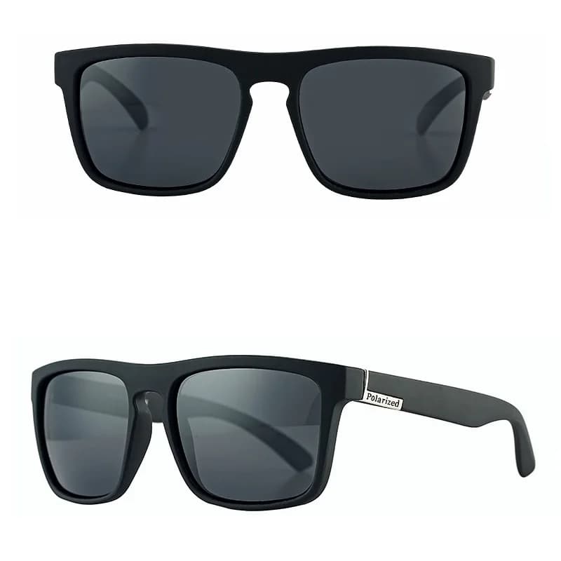 Lunettes de soleil carrées vintage polarisées luxe - Conduite pêche homme femme UV400