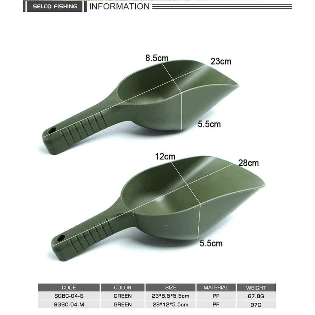 Cuillère à amorce pour pêche carpe - Outil de distribution précise - Pour particules et bouillettes
