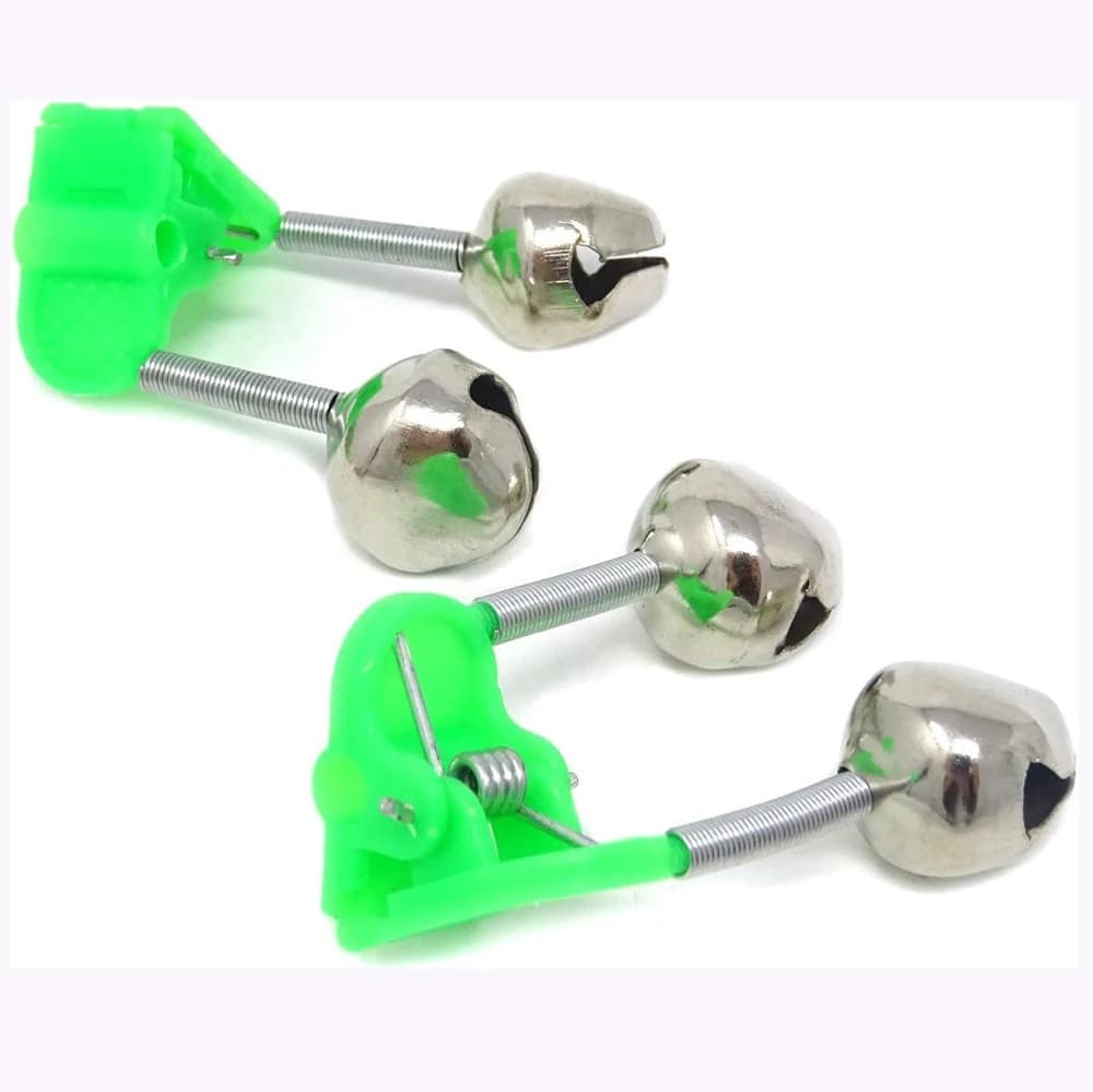 Lot 10 clips sonores pêche glace hiver - alarmes morsure pour canne accessoires cadeaux