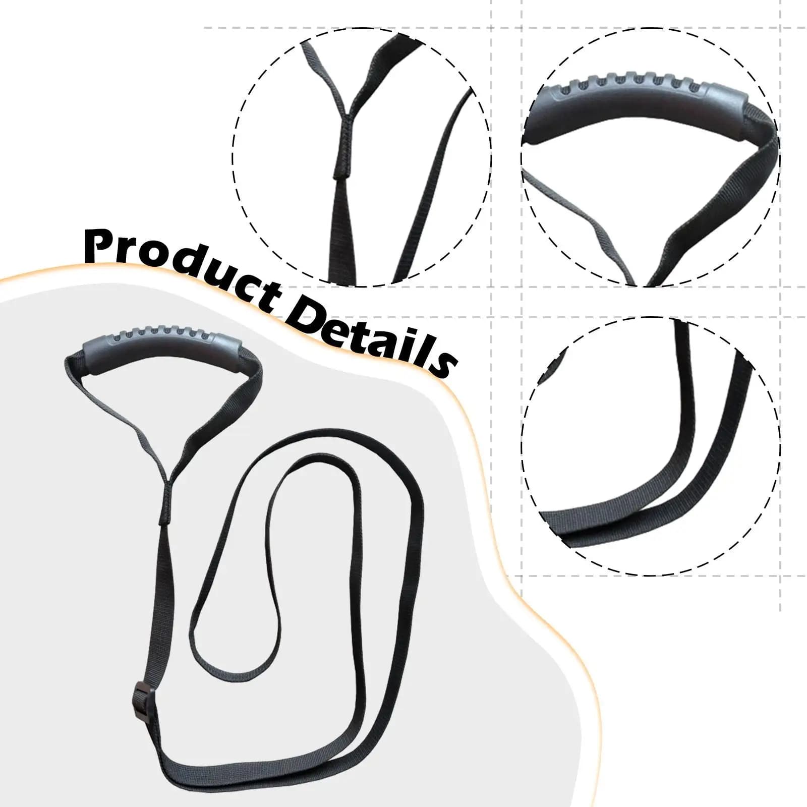 Sangle d'aide à la position debout pour kayak - Corde de traction confortable pour pêche en stand-up