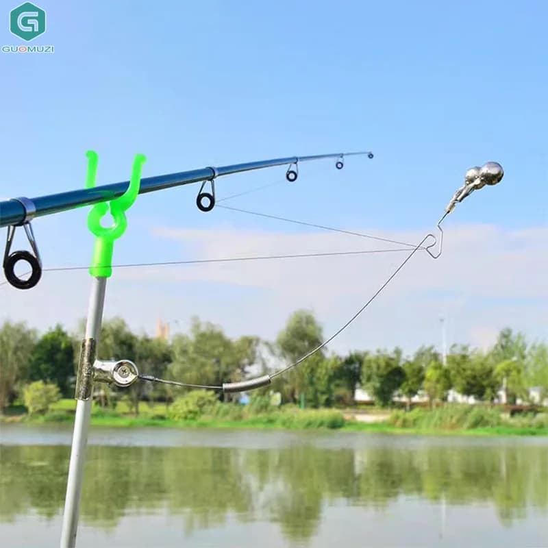 Détecteur de touche pêche carpe inox anti-corrosion avec alarme pour sessions longue durée