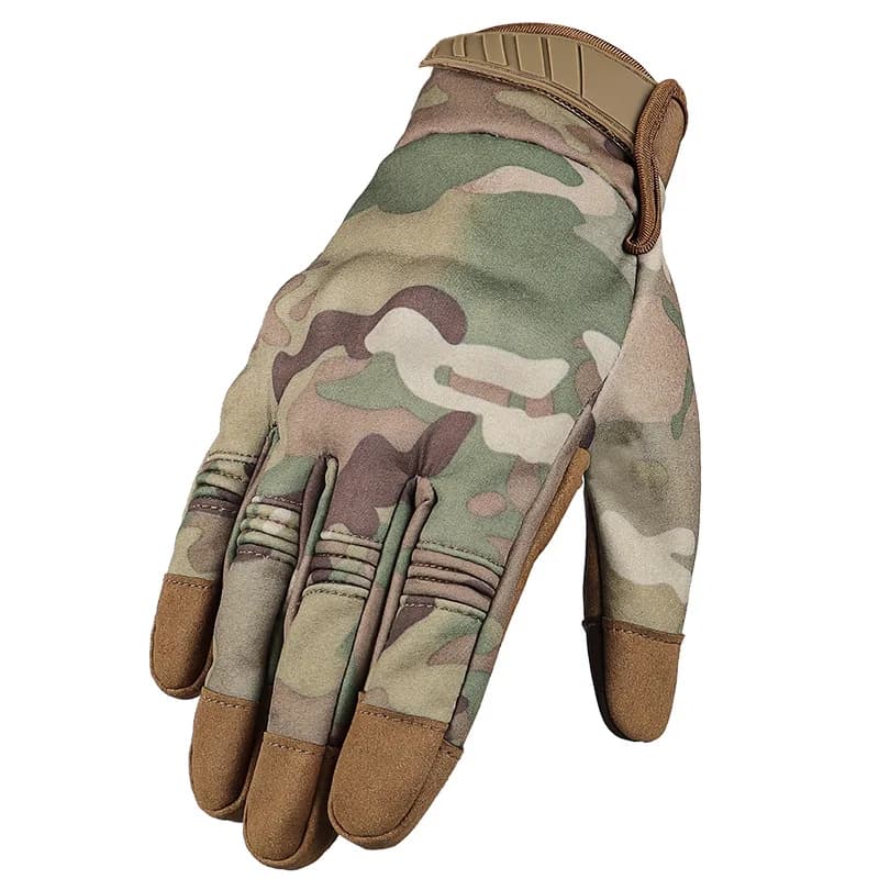 Gants tactiques camouflage chasse sport outdoor pêche discrétion maximale