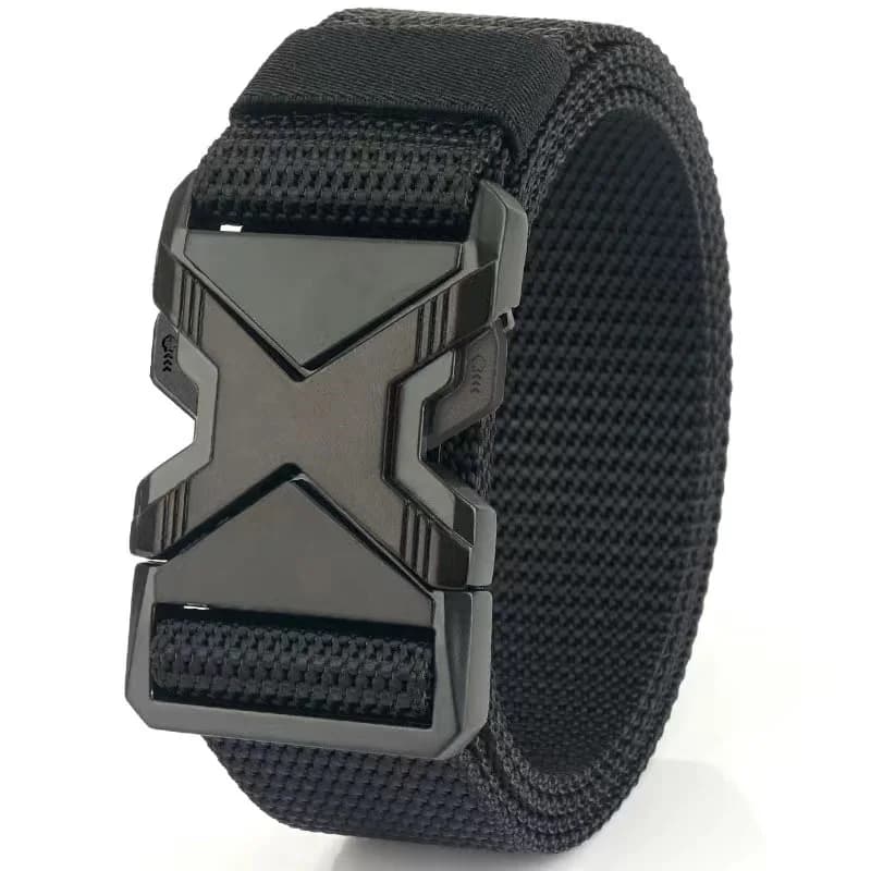 Ceinture homme 125cm nylon tressé - Légère respirante quotidien commute pêche outdoor