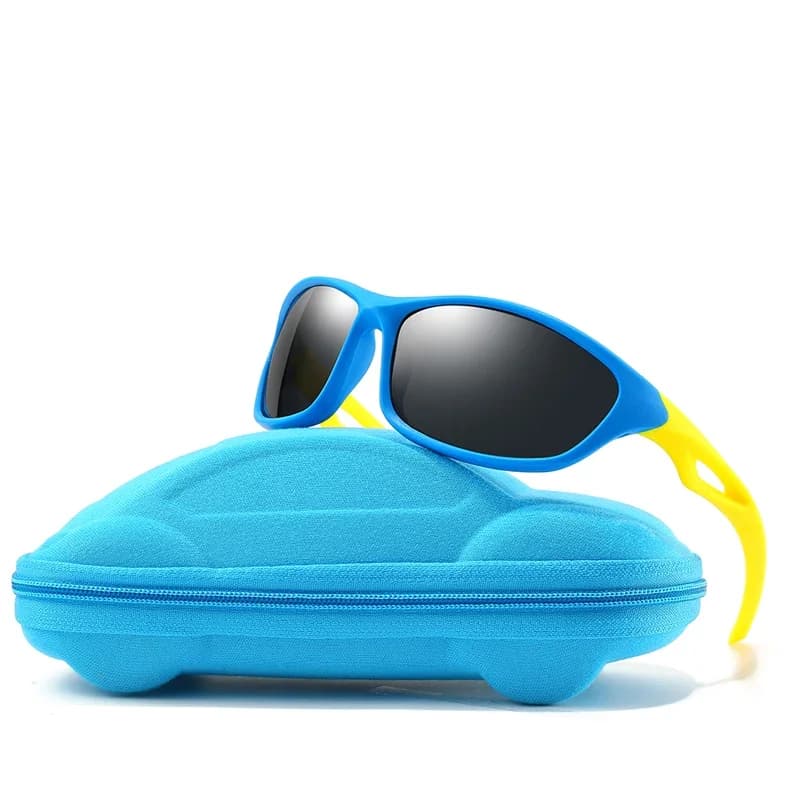 Lunettes de soleil polarisées enfants sport outdoor escalade vélo ski pêche conduite UV400