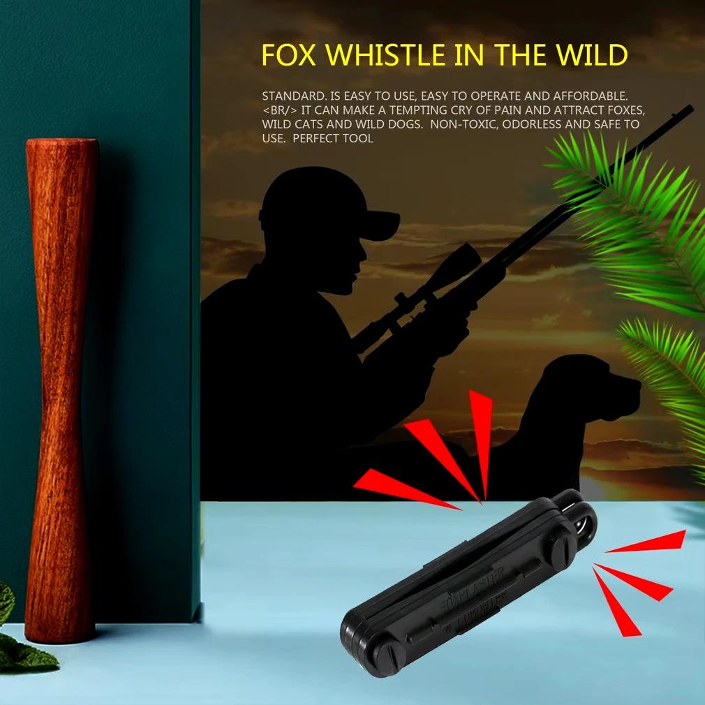 Sifflet appel renard noir - Accessoire chasse appel prédateurs pour pêcheur observateur nature