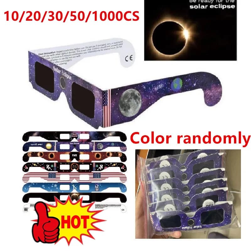 Lunettes éclipse solaire pêche - Lot sécurité observation soleil pour pêcheurs scientifiques