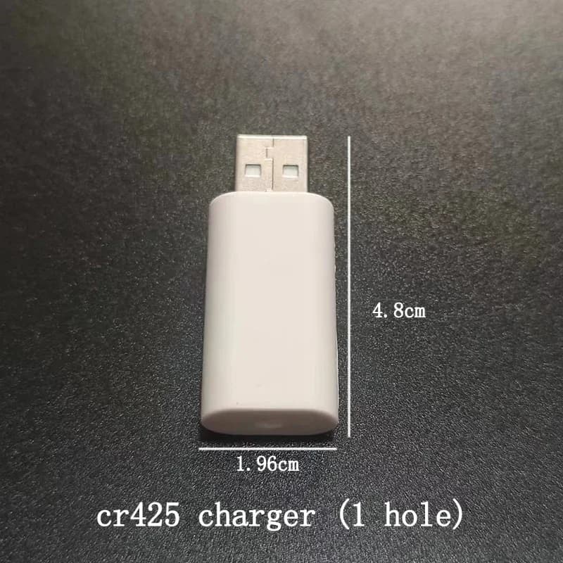 Chargeur USB pour batterie rechargeable CR425 CR322 et lumière de pêche lumineuse, flotteur électronique pour la