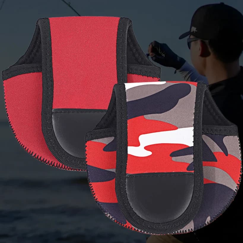 Housse de protection universelle pour moulinet de pêche casting, trolling et spinning avec étui de rangement