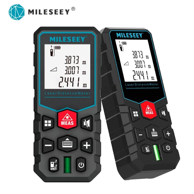 Télémètre laser professionnel Mileseey X5 S6 - Haute précision pour pêche technique et construction