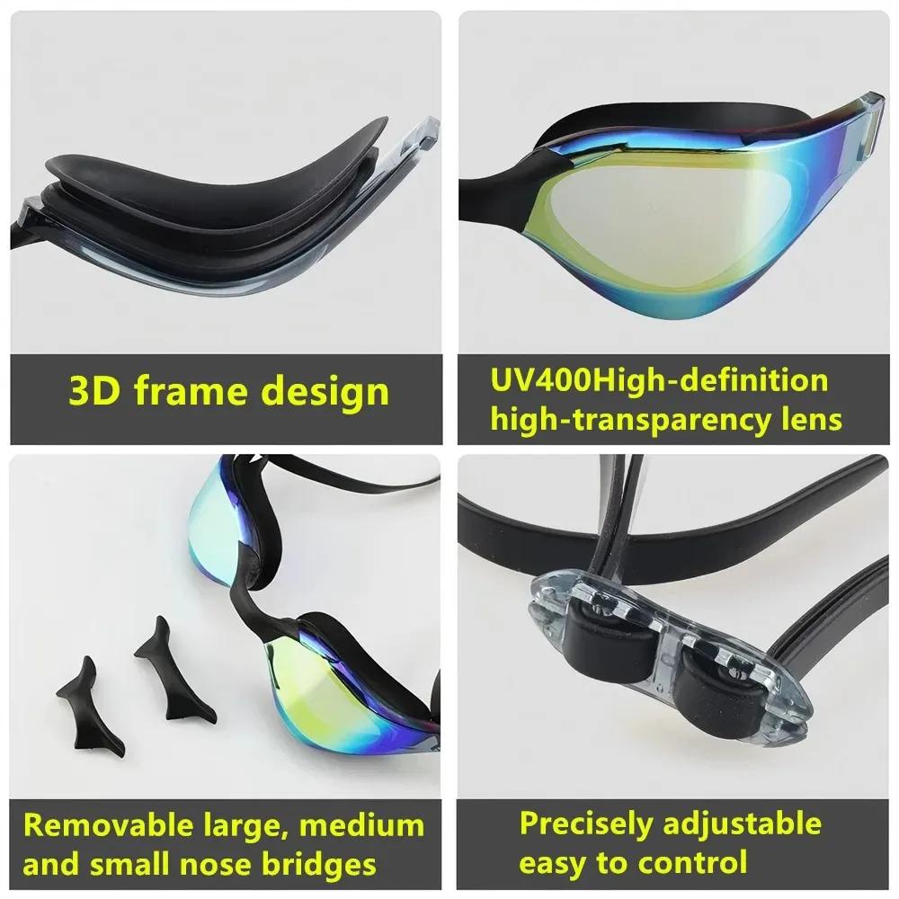 Lunettes de compétition aremd 25 ans anti-buée HD UV400 pour pêche sportive