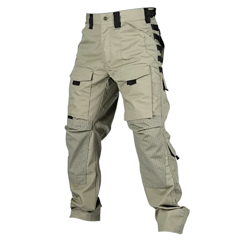 Pantalon cargo militaire résistant pêche travail randonnée hommes outdoor multi-poches