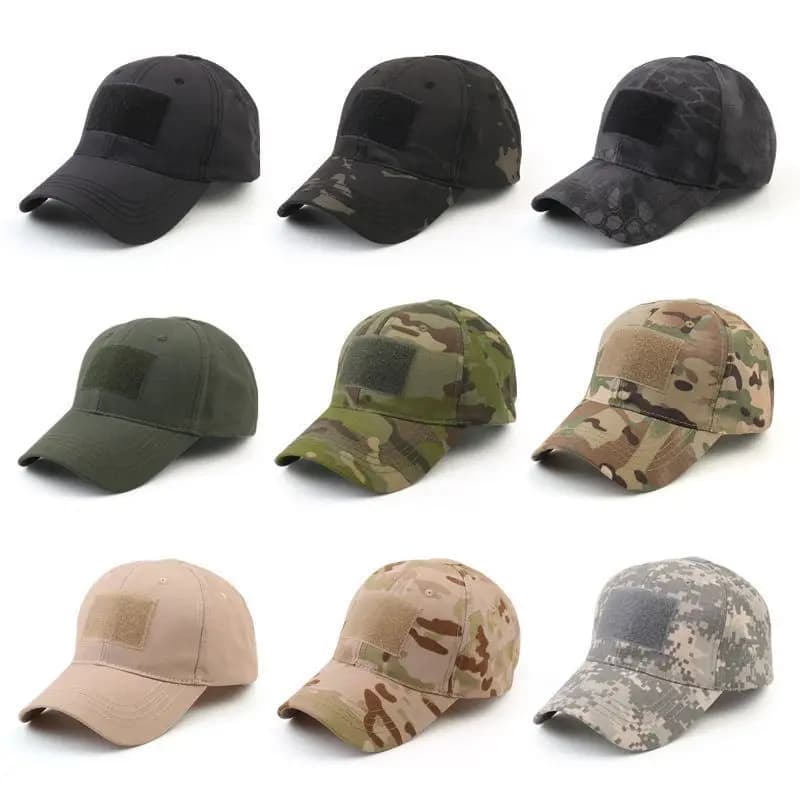 Casquette tactique CP camouflage - Pour pêche chasse vélo et sports outdoor extrêmes