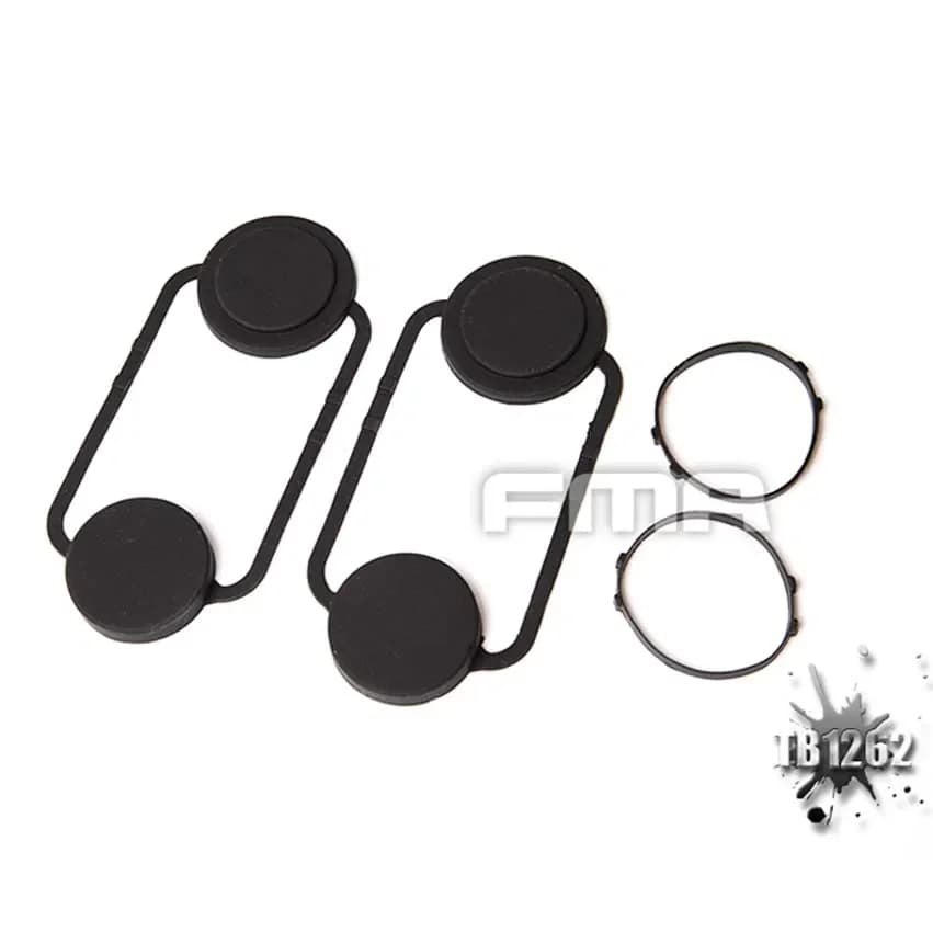 Protection lentille caoutchouc pour jumelles nuit pêche - Couvre-objectif PVS15/18 modèle TB1262