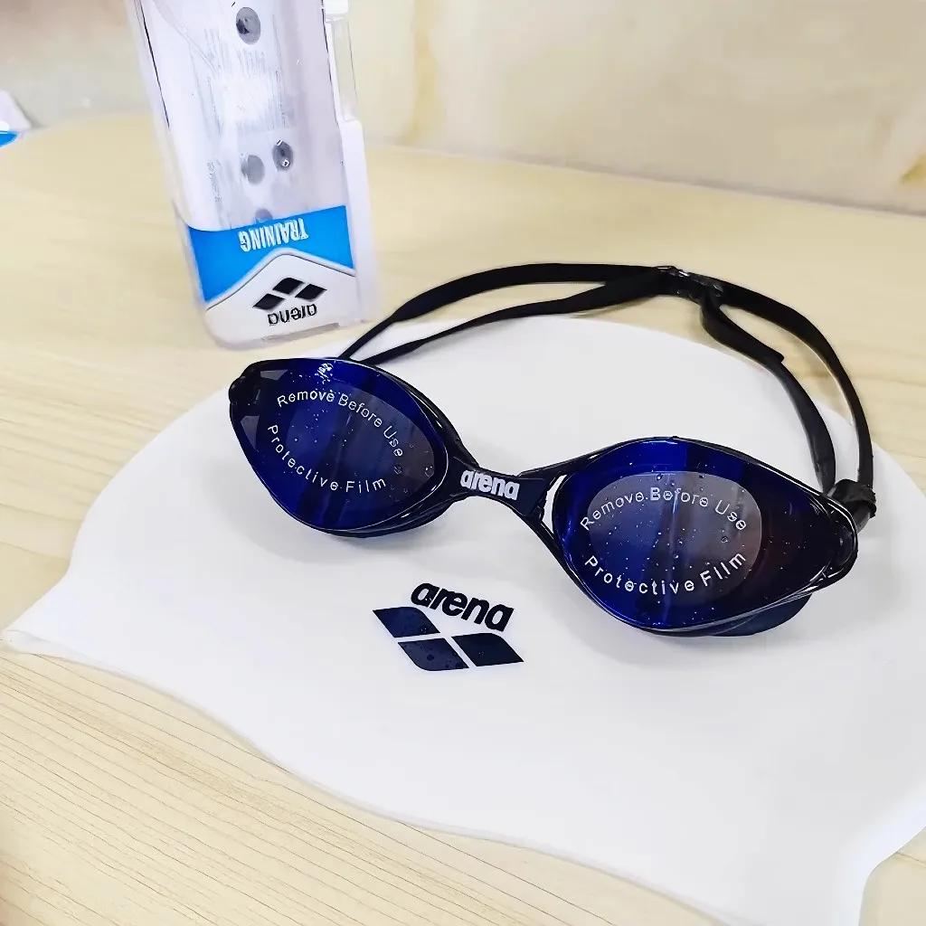 ARENA lunettes de natation étanches anti-buée professionnelles compétition set bonnet