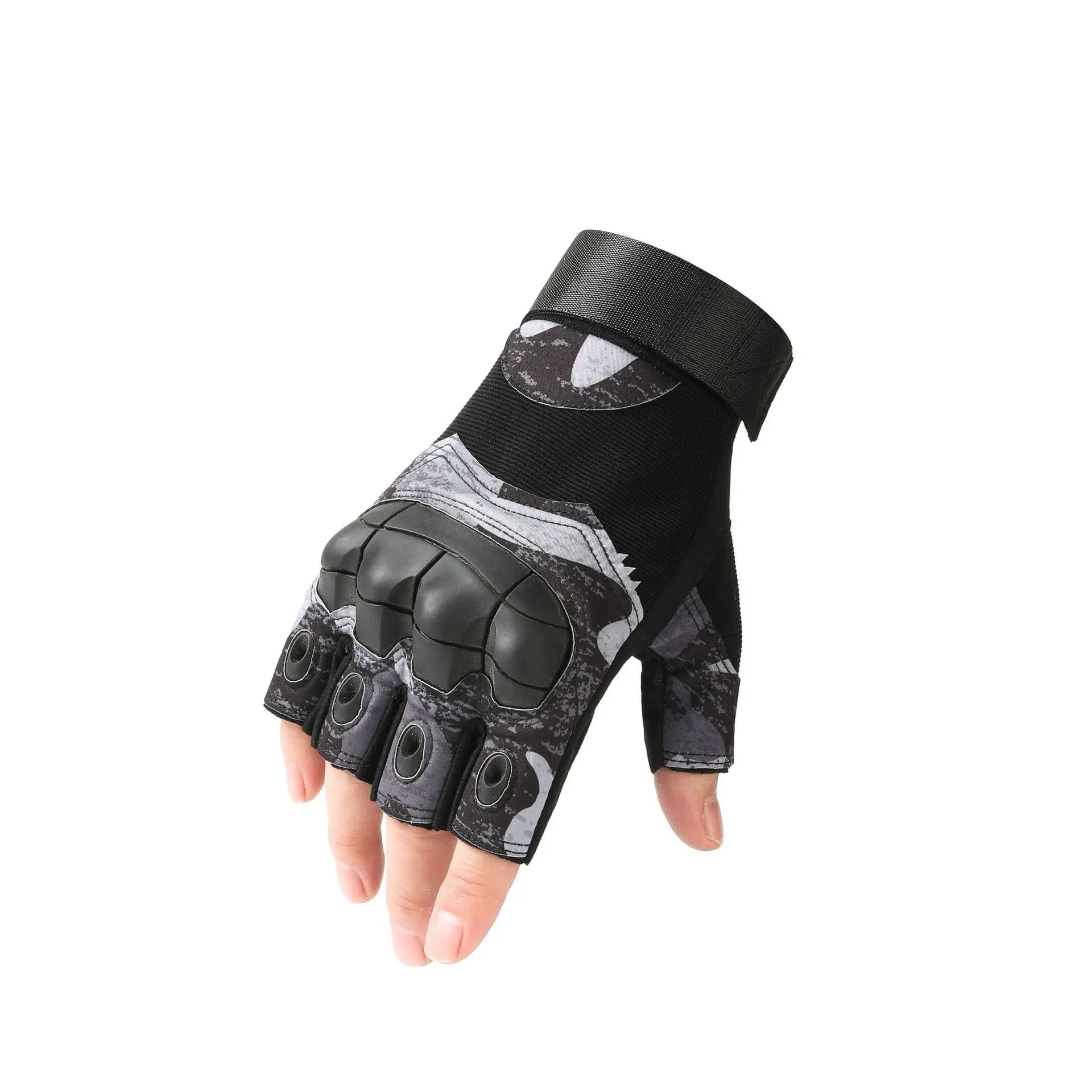 Gants tactiques Yakeda demi-doigts sport outdoor protection hiver écran tactile pêche