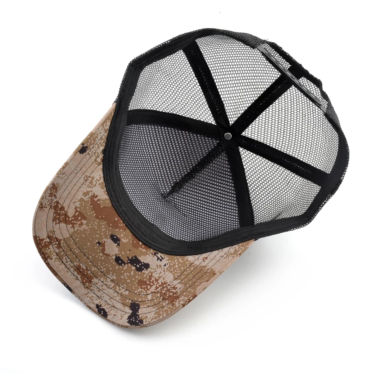 Casquette camouflage aigle brodé pêche - Chapeau snapback 4 saisons pour pêche mode