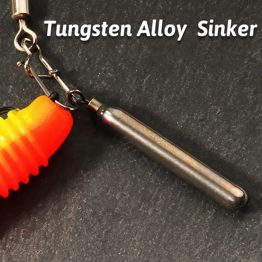Moule à plombs tungstène cylindre Drop Shot 1.8g 3.5g 5.3g 7g 10.5g pour pêche leurres et montages