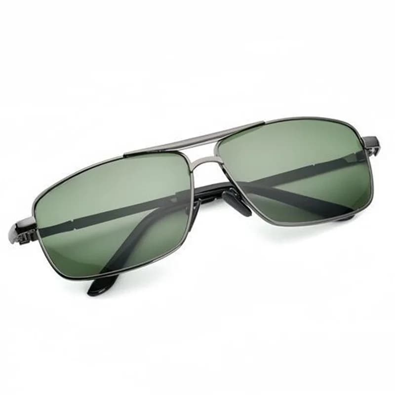 Lunettes pêche monture métal - Verres trempés anti-rayures pour pêche en conditions difficiles