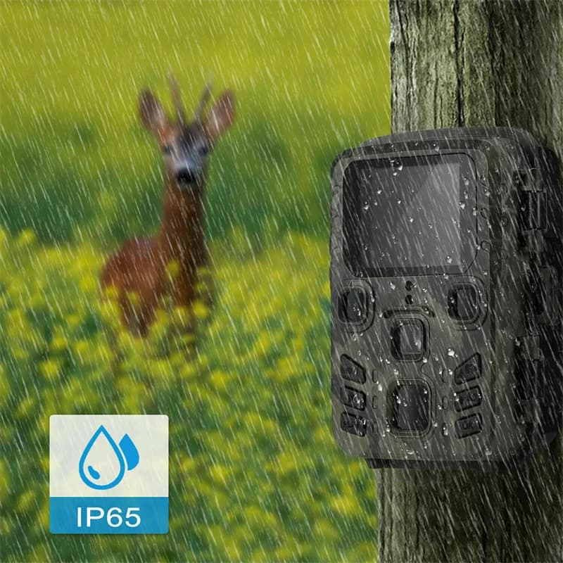 Caméra de chasse Suntekcam 20MP 1080P sans fil - Mini301 étanche IP65 pour wildlife