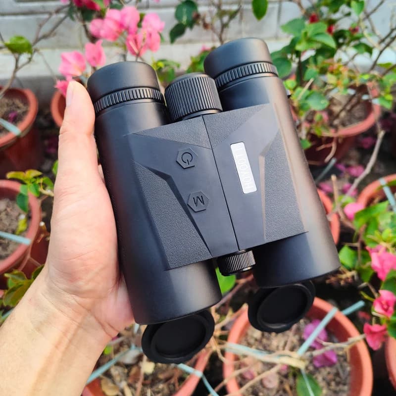 Jumelles télémètre laser HOYOOTI 10x42 : télémètre longue portée étanche IP65 pour chasse et golf
