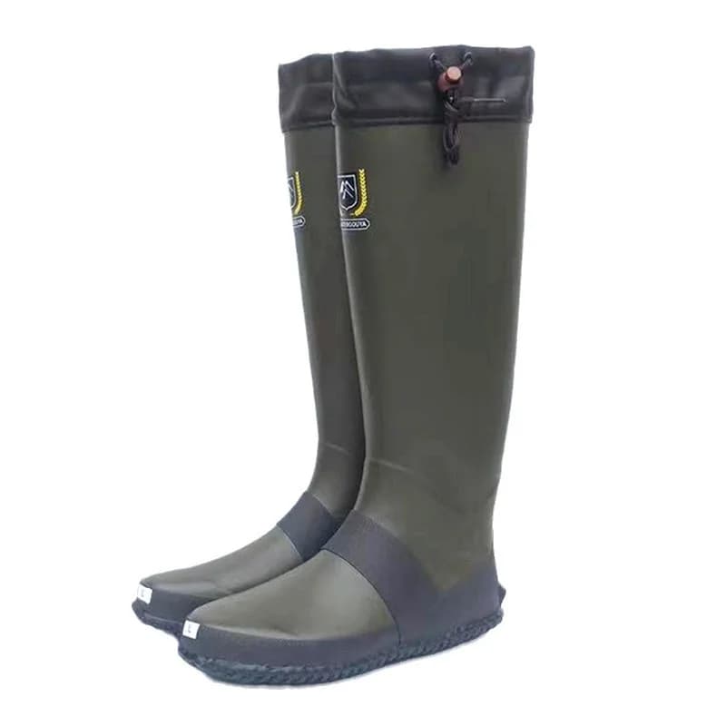 Bottes de pluie étanches légères pour pêche, randonnée et camping hommes femmes