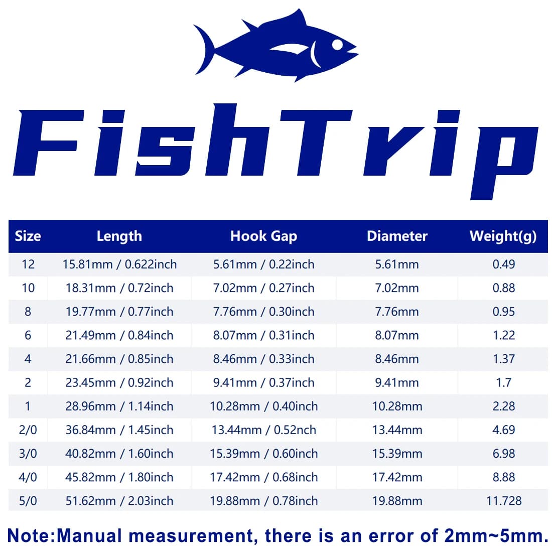 Hameçons triples FishTrip 4X renforcés pour pêche mer - remplacement pour leurres, cuillers et jigs