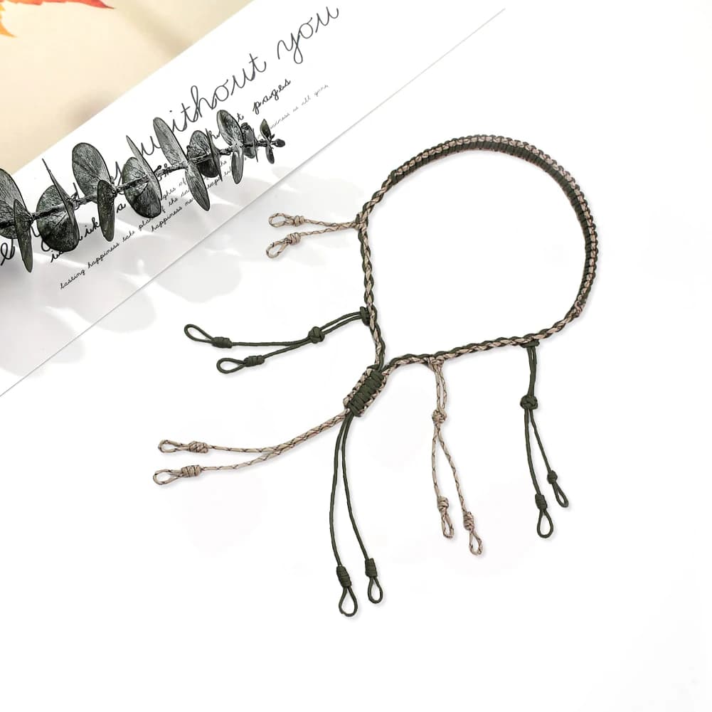 Lanière corde pour sifflet appel canard chasse - Support décordage pour appelants et leurres