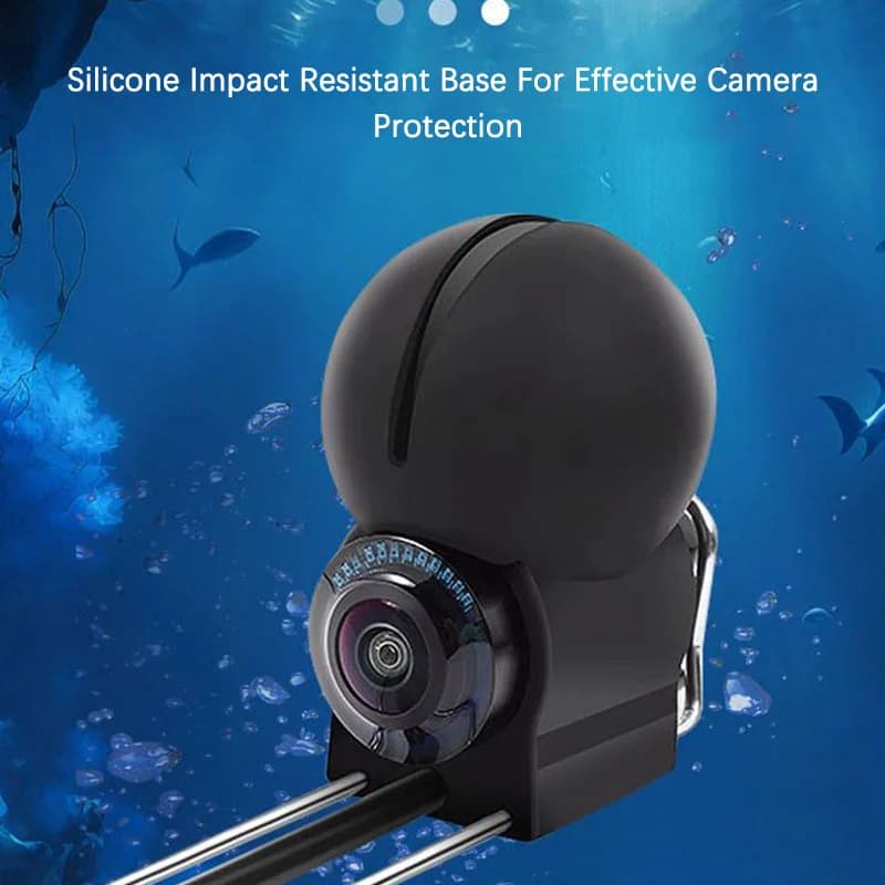 Détecteur de poissons portatif 4.3 pouces avec caméra sous-marine 220° et vision nocturne