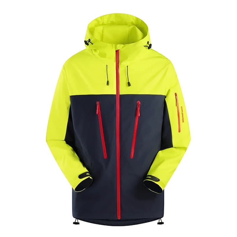 Veste de montagne homme printemps imperméable coupe-vent design hip-hop casual oversize pour pêche